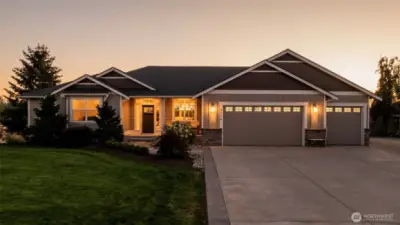 Sunsets are not to be missed at this Home!