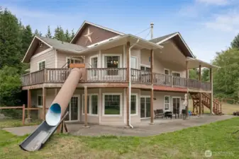 Outdoor play area
