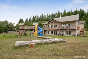 Outdoor play area
