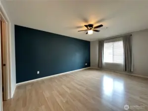 Primary bedroom, open slate!