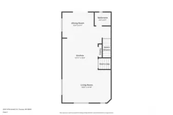 Level 2-Living area & Kitchen