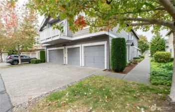 Private single car attached garage!