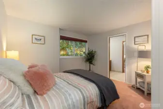 Downstairs 2nd bedroom