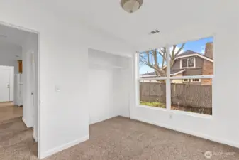 Front Bedroom toward Kitchen