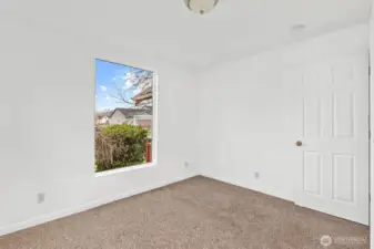 Front Bedroom facing Front Yard