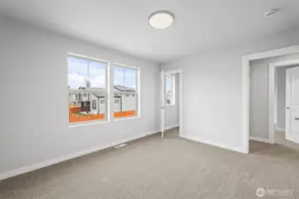 Bedroom 2  with walk in closet