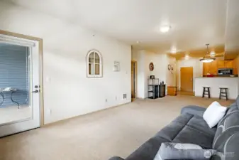 Living room with access to balcony
