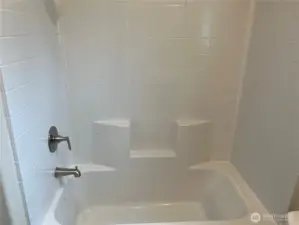 Main bath shower/tub.
