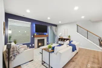 Open living area with seamless indoor-outdoor feel and abundant natural light, perfect for relaxing or entertaining guests.