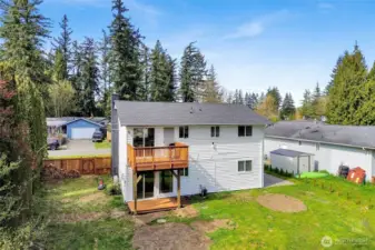 Dining room / kitchen  balcony offering a peaceful spot to enjoy morning coffee and nature views