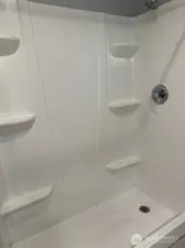 Walk in shower