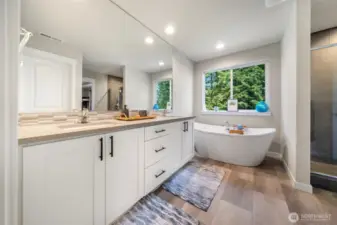 Owner's Suite Bathroom - Double Sinks