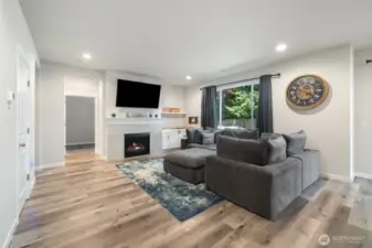 Great Room - Gas Fireplace