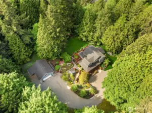 Sky Shot of 5505 NE Arrowhead Place Suquamish