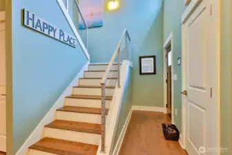 Stylish open railing