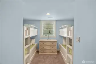 1st bunk room