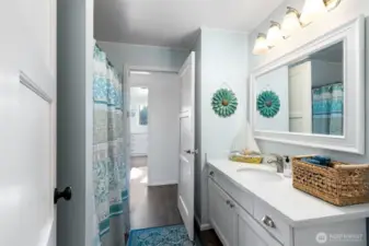 Bathroom on main floor