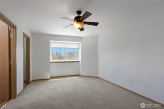Another View of the upstairs Primary Bedroom.