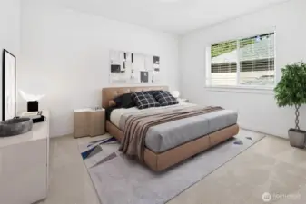*Bedroom Virtually Staged*