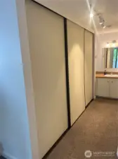 Primary closet