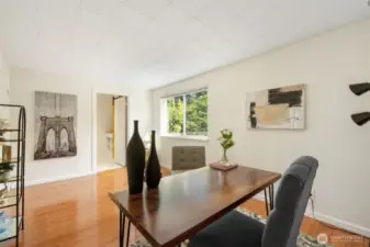 Perfect spot for an at home office, family room, or workout space.