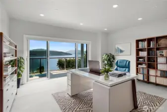 Upper level bonus room/office space (virtually staged)