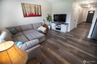 Windows & Vaulted Ceilings flood the open concept space with lots of natural light!