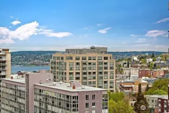 Rooftop deck views.