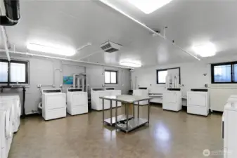Laundry is located on each floor, but also this shared facility down on the basement level. Plenty of options for laundry.