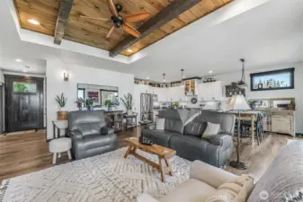 Relax and take in the views from the living room.