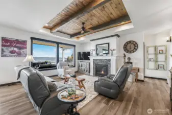 Enjoy main floor open concept living.