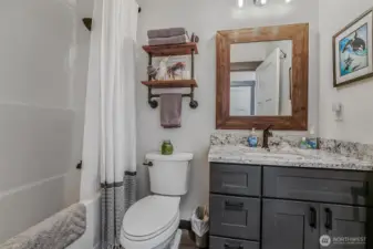 The full bathroom.