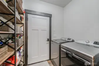 Main floor laundry room.