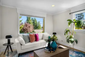 Front window has new glass and up/down shade to adjust light and privacy.