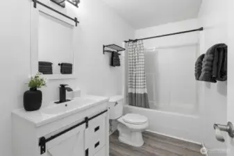 Additional full bath with multiple updates.