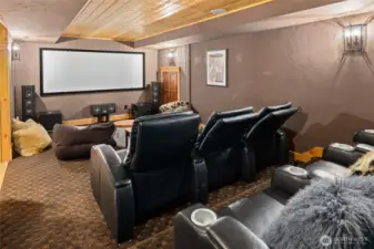 Theater with interactive entertainment