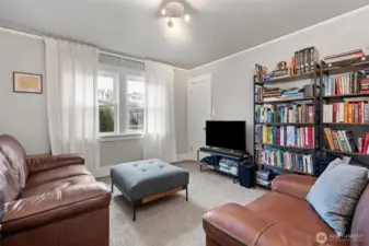 Bedroom on the main, currently used as a den.