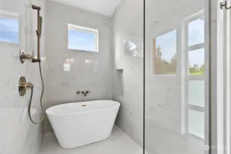 Step into luxury in the primary bath!