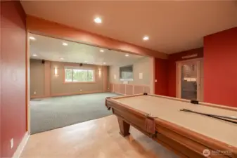 Downstairs Recreational Room