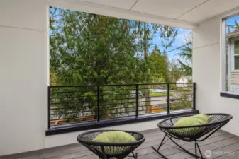 Photo from model home with similar floor plan