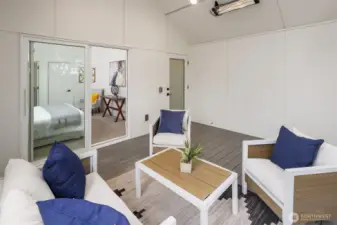 Photo from model home with similar floor plan