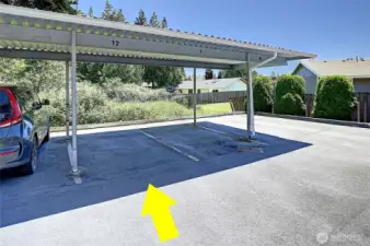 Dedicated Parking Space, Plus Plenty of Uncovered Spaces~