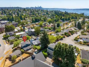 Home is close to downtown Seattle