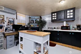 Lower level kitchen