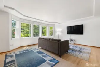 Enter into a formal living space
