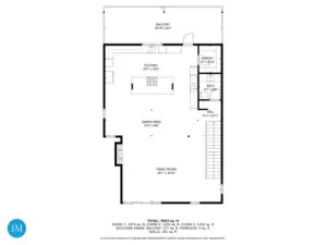 Main living floor plan