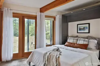 This room could easily be a second Primary Suite with it's own 3/4 bath.