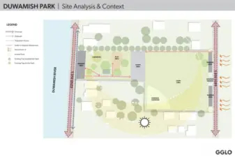 PARK APPROVED BY CITY OF CITY TUKWILA TO BUILT NEXT TO THE HOUSE.