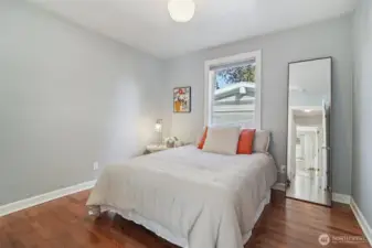 Main level second bedroom