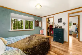 Ample closet space